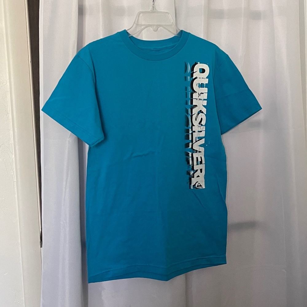 NWOT! Quiksilver Turquoise T-Shirt Sz XL